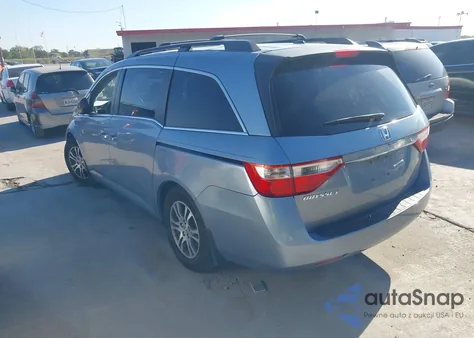 2012 Honda Odyssey Ex-L from USA, damaged, VIN 5FNRL5H6XCB095032